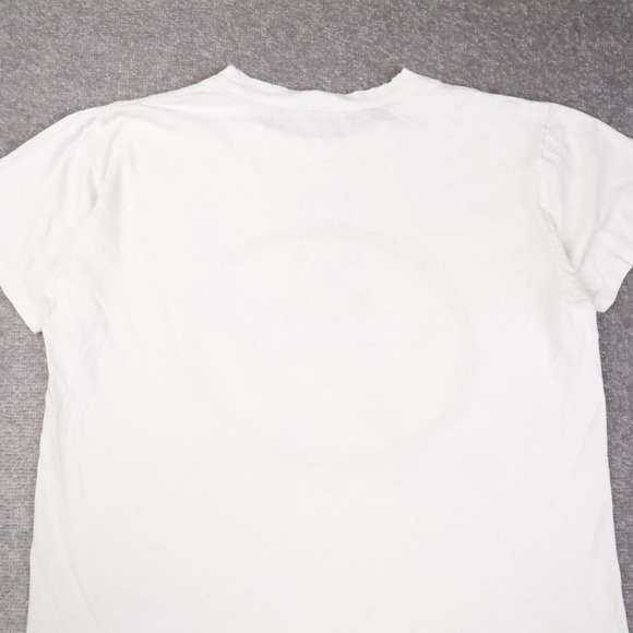 VTG Miami World of Flight Airplanes Thrashed XL White Short Sleeve T-Shirt - Picture 9 of 13